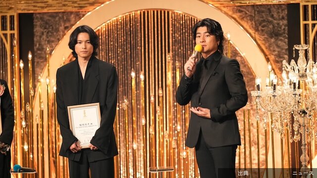 [話題]【イベントレポート】【日本アカデミー賞】SixTONES松村北斗が話題賞、森本慎太郎「うちの北斗をお願い...が話題に