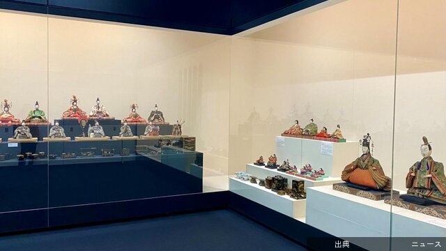 [衝撃]もりおか歴史文化館で「季節の人形」の企画展　行事から春の訪れ感じて…とった「有職びな」、雅楽の楽器を持っ...が話題に