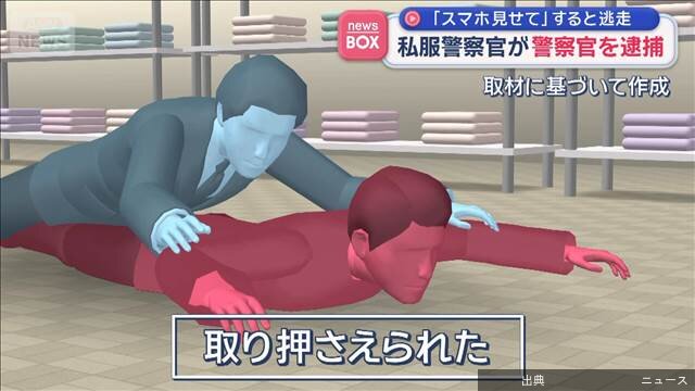 [速報]警察官逮捕！女子中学生の盗撮を企てた