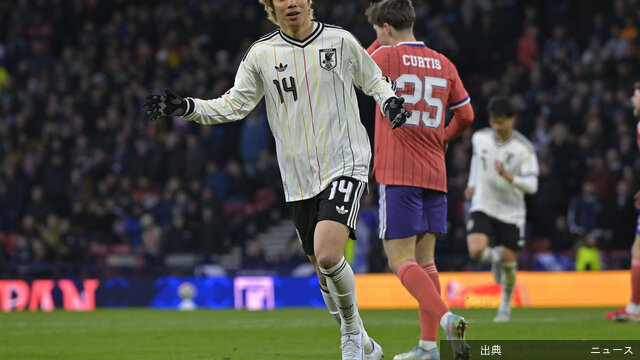 [悲報]終盤の超攻撃的布陣が奏功、決勝点の伊東純也「後半はよりスペースが空いて、うまく攻撃できていた」…入った。 　シス...