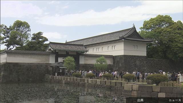 [速報]皇居内に中国籍の男性が許可なく入構