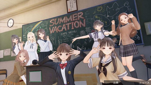 [速報]『ブルーリフレクション カルテット』新作特報