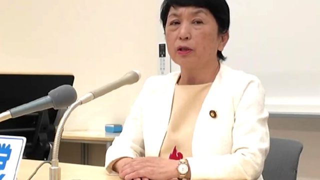 【社民党】福島瑞穂党首、辺野古転覆「埋め立てが悪い」発言の服部幹事長と3週間「まだ話してない」　会見で言及避ける