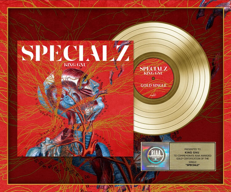 【音楽】King Gnu「SPECIALZ」　米レコード協会ゴールド認定　「呪術廻戦」第2期OP、MV1.9億回再生