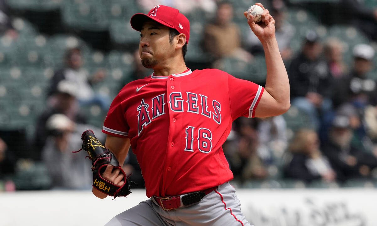 【MLB】菊池雄星、３回に左肩の張りで緊急降板　７試合目の先発も初勝利ならず　村上宗隆との初対戦は１５３キロで左飛